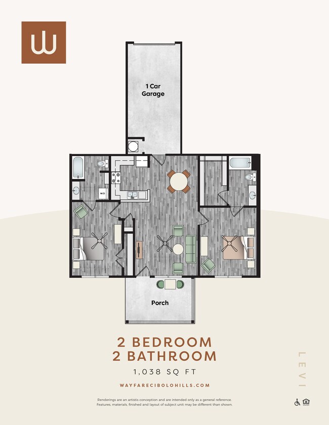 Levi (C1-1) 3103 floor plan